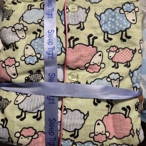 Cute Sheep Print Pajama Set